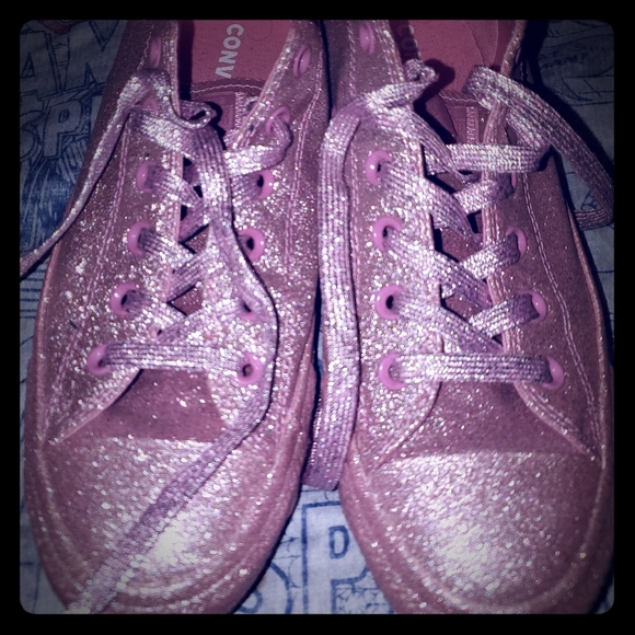 glitter converse size 8